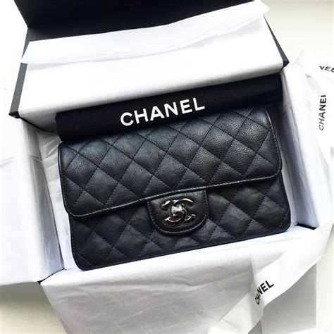 black chanel bag mini